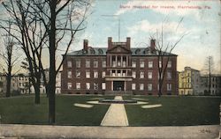 State Hospital for Insane Postcard