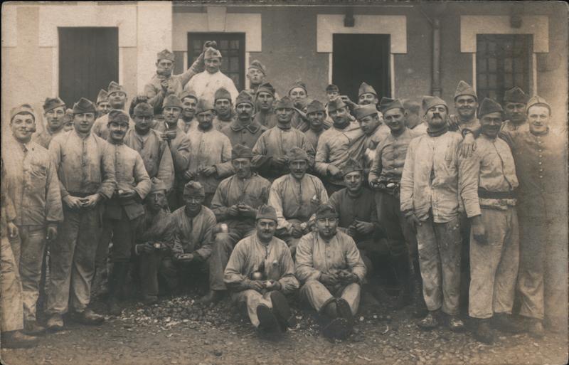 Group of WWI Soldiers - French? World War I