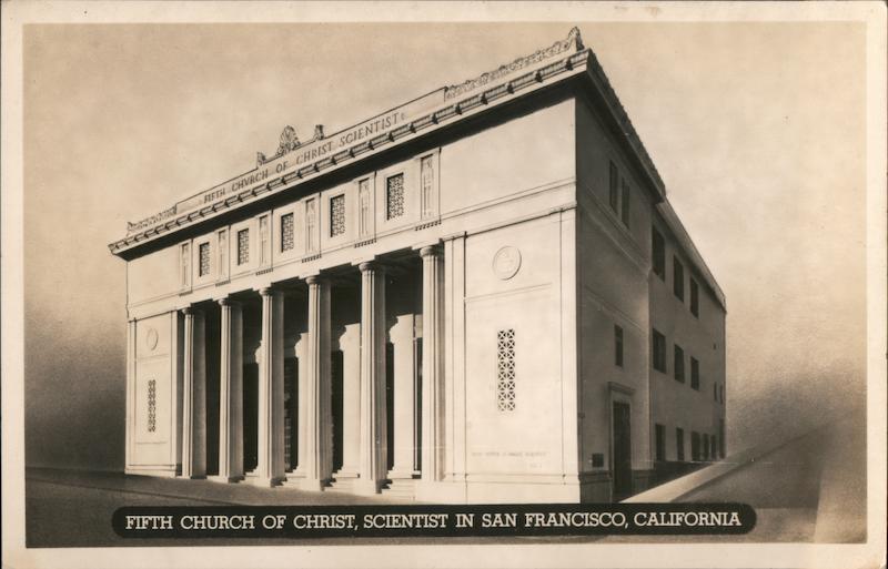 Fifth Church of Christ, Scientist San Francisco California