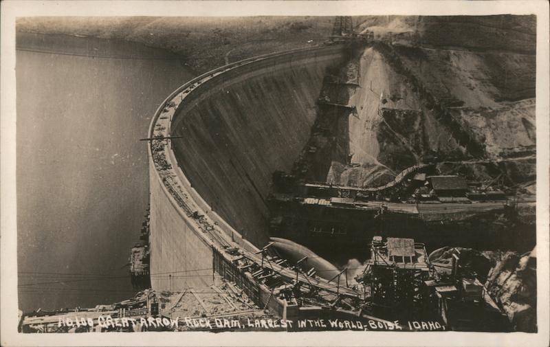 Great Arrow Rock Dam Boise Idaho