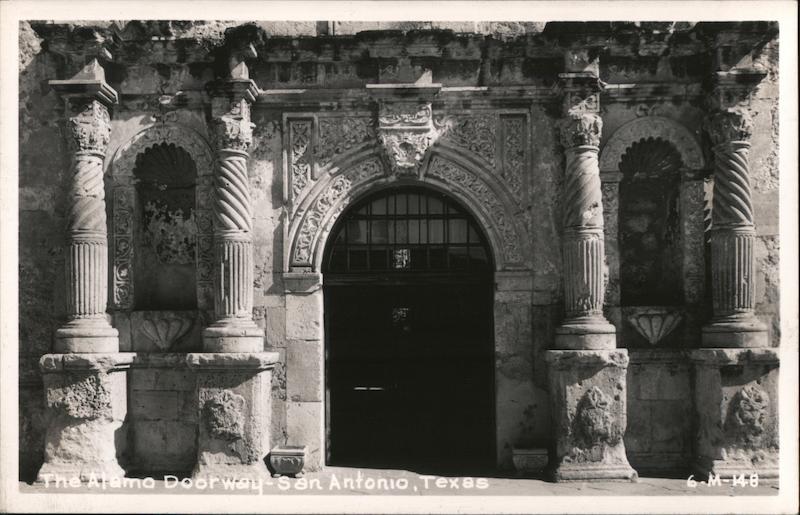 The Alamo Doorway San Antonio Texas