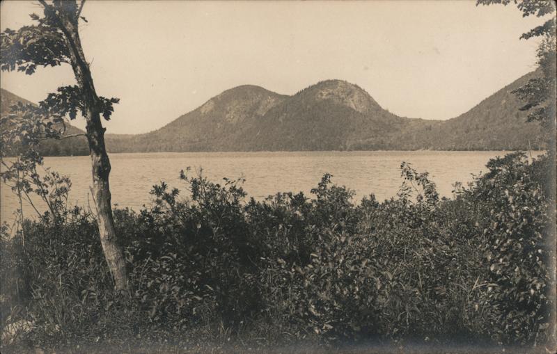 Jordan Pond Mount Desert Maine C.A. Townsend Photographer