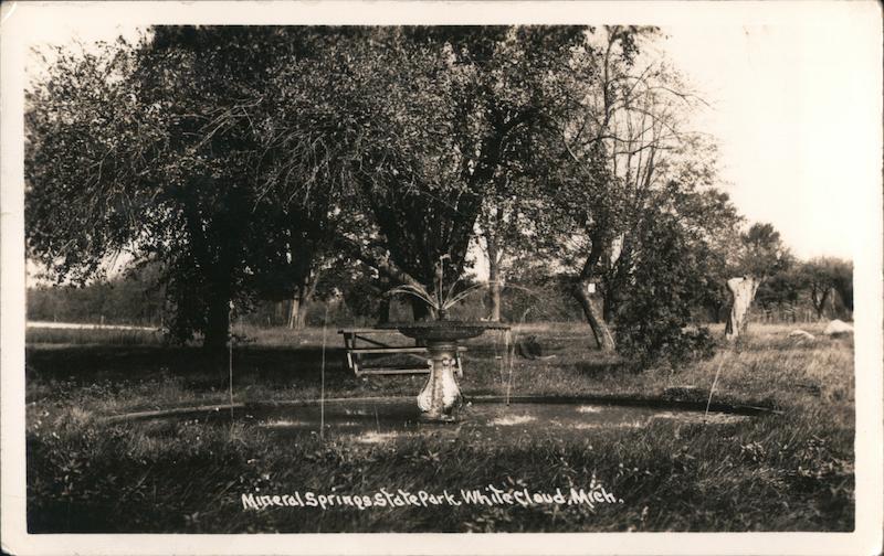 Mineral Springs State Park, White Cloud, Mich. Michigan