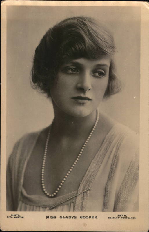 Miss Gladys Cooper Actresses
