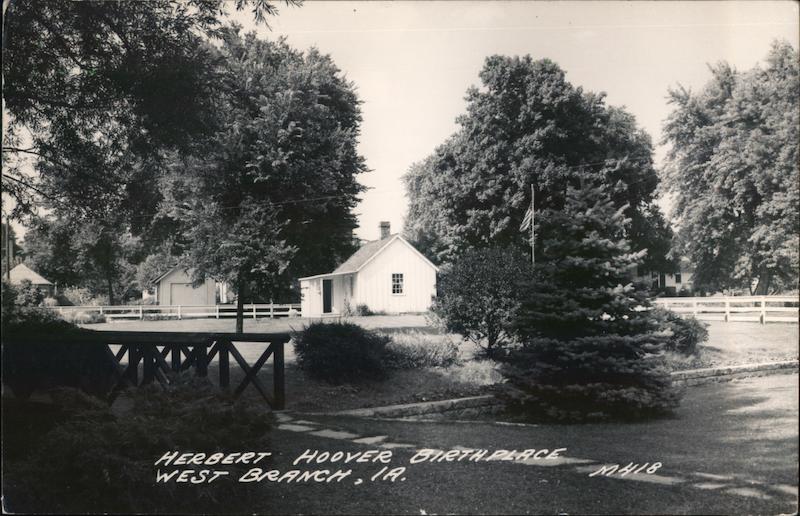 Herbert Hoover Birthplace West Branch Iowa