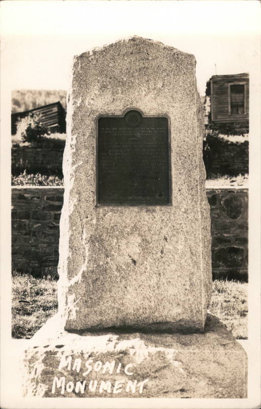 Masonic Monument Central City Colorado Freemasonry