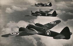 British Blenheim Bombers Postcard