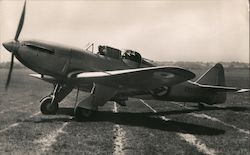 A British Defiant 2-Seater Fighter World War II Postcard Postcard Postcard