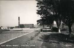 City Water Works Creston, IA Postcard Postcard Postcard