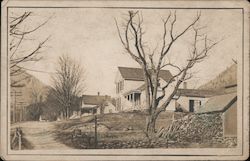 Rural Town View, 1905 Postcard