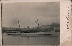 Long ship Postcard