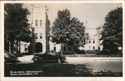 Business University Postcard