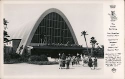 The Floral Building County Fair Los Angeles, CA Postcard Postcard Postcard