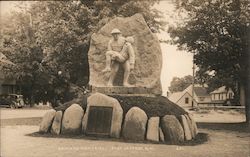 Builders Monument East Jaffrey, NH Postcard Postcard Postcard