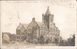 New Trier School Winnetka, IL Postcard Postcard Postcard
