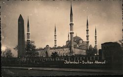 Sultan Ahmed Istanbul, Turkey Postcard Postcard Postcard