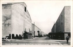 Sound Stages at Warner Bros. First National Studios Postcard