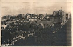 Scenic City View Postcard