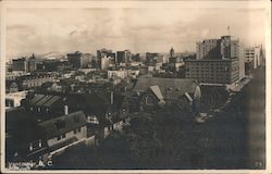 Scenic City View Postcard