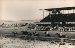 Grand Stand, La Mesa Park Raton, NM Postcard Postcard Postcard