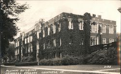 Alumni Building Grinnell College Postcard