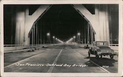 San Francisco-Oakland Bay Bridge Postcard
