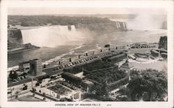 General View of Niagara Falls Ontario Canada Postcard Postcard Postcard