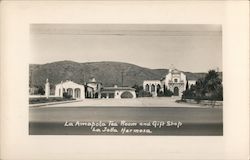 Exterior View of La Amapola Tea Room and Gift Shop Postcard