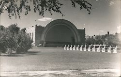 Band Shell, Sidney, NE Postcard