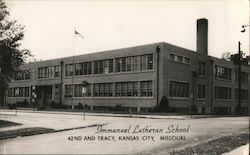 Immanuel Lutheran School Kansas City, MO Fred Stebbins, Photographer Postcard Postcard Postcard