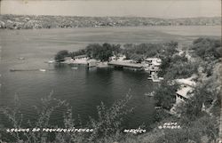 Aerial View of Laguna de Tequesquitengo Postcard