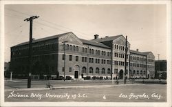 Science Building University of Southern California Postcard