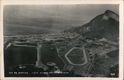 Aerial view of Coreovado Postcard