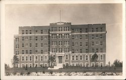 Exterior View of The General Hospital Postcard