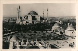Aya Sofya Muzesi Postcard