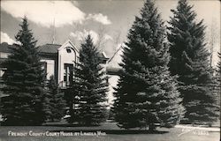 Fremont County Court House at Lander, Wyo. Postcard