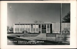 Brown County Court House Postcard