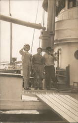 Crew General Tim Pickering Boats, Ships Postcard Postcard Postcard