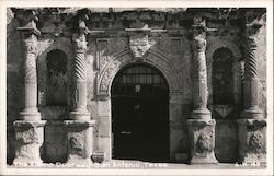 The Alamo Doorway Postcard