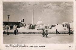 Lagoon of Nations New York World's Fair 1938 Postcard