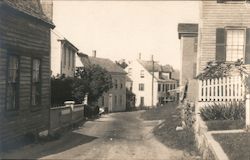 Dirt Road, c1929 Marblehead, MA Postcard Postcard Postcard