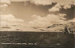 Tumbledown Mountain and Lake Webb Weld, ME Postcard Postcard Postcard