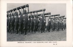 Pysical Training - Log Exercise Postcard