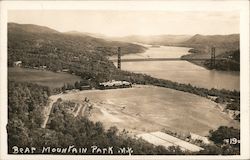 Bear Mountain park New York Postcard Postcard Postcard