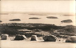 Rocks in Maine Bar Harbor, ME Postcard Postcard Postcard