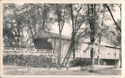 Covered Bridge Postcard