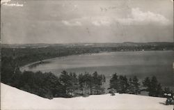 Aerial View of Silver Lake Postcard