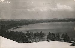 Aerial View of Silver Lake Kent, MI Postcard Postcard Postcard