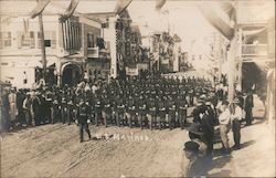 U.S. Marines Marching in Parade Key West, FL Postcard Postcard Postcard