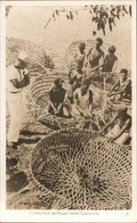 New Caledonia Basket Weavers Postcard